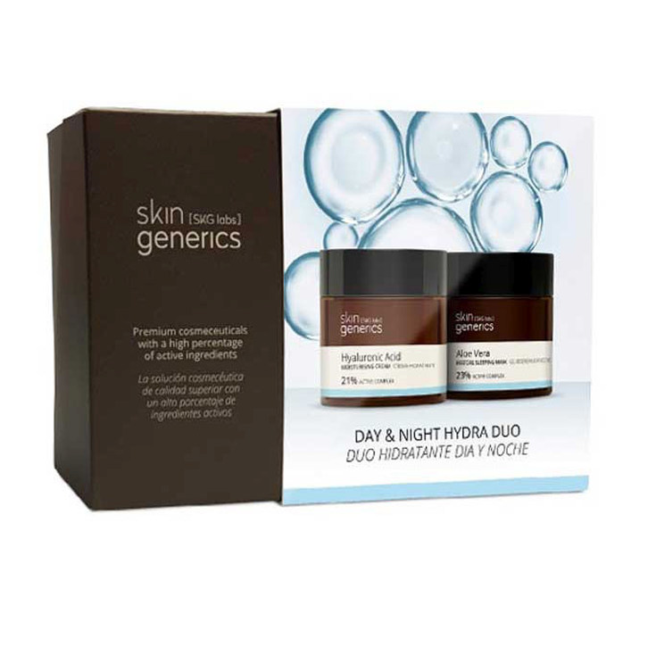 skin generics day&night hydra duo set 2 piezas skin generics day&night hydra duo set 2 piezas