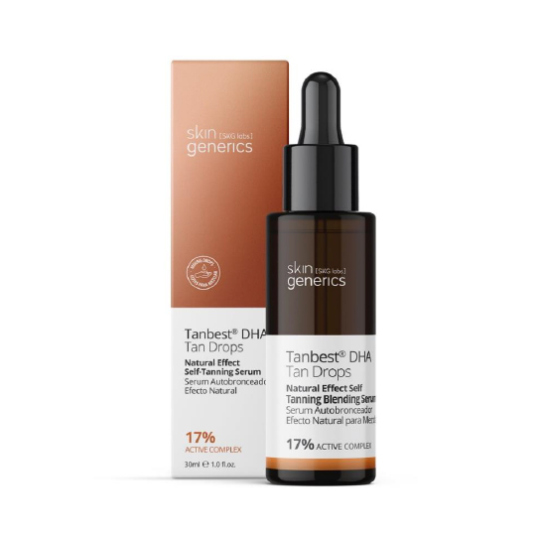 skin generics tanbest dha tan drops natural self tanning serum