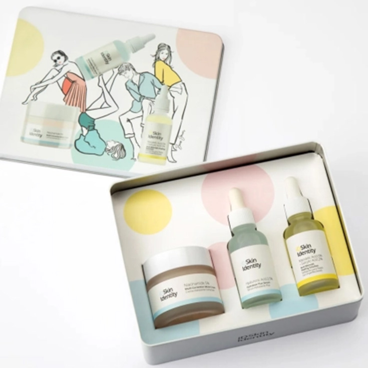 skin identity cream niacinamida 5% 50ml+hyaluronic acid 30ml+mandelic acid 30ml