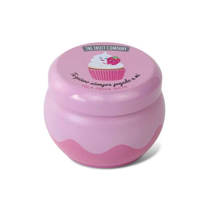 the fruit company ambientador vela aroma nata y fresa 175g the fruit company ambientador vela aroma nata y fresa 175g