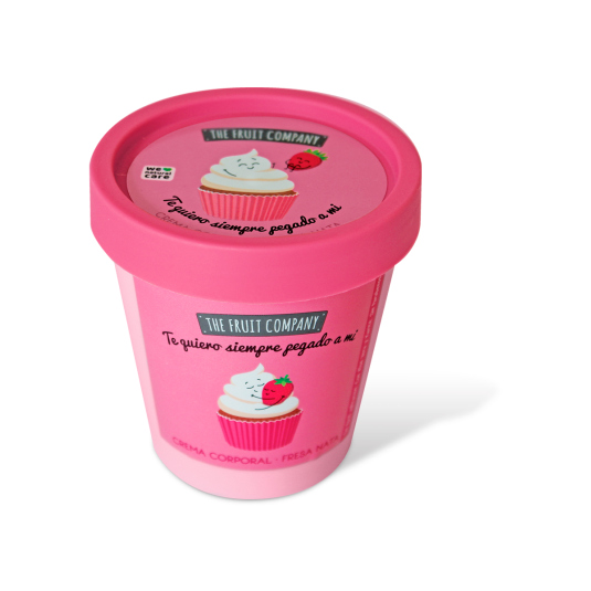 the fruit company crema crema corporal fresa nata 200ml