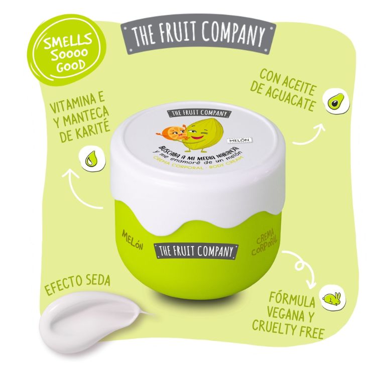 the fruit company crema crema corporal melon 200ml