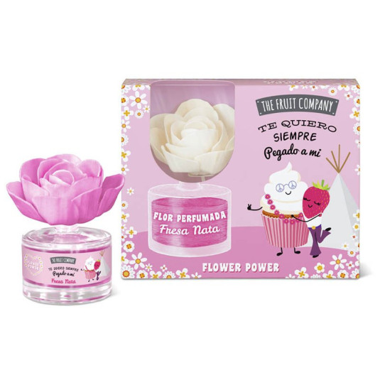 the fruit company flor perfumada fresa y nata 55ml