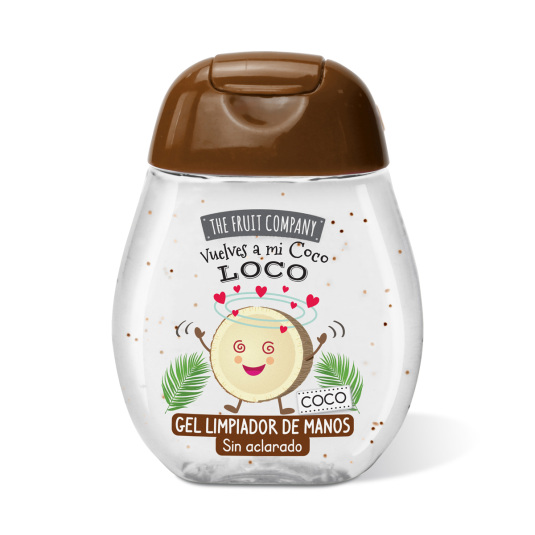 the fruit company gel limpiador de manos coco 45ml