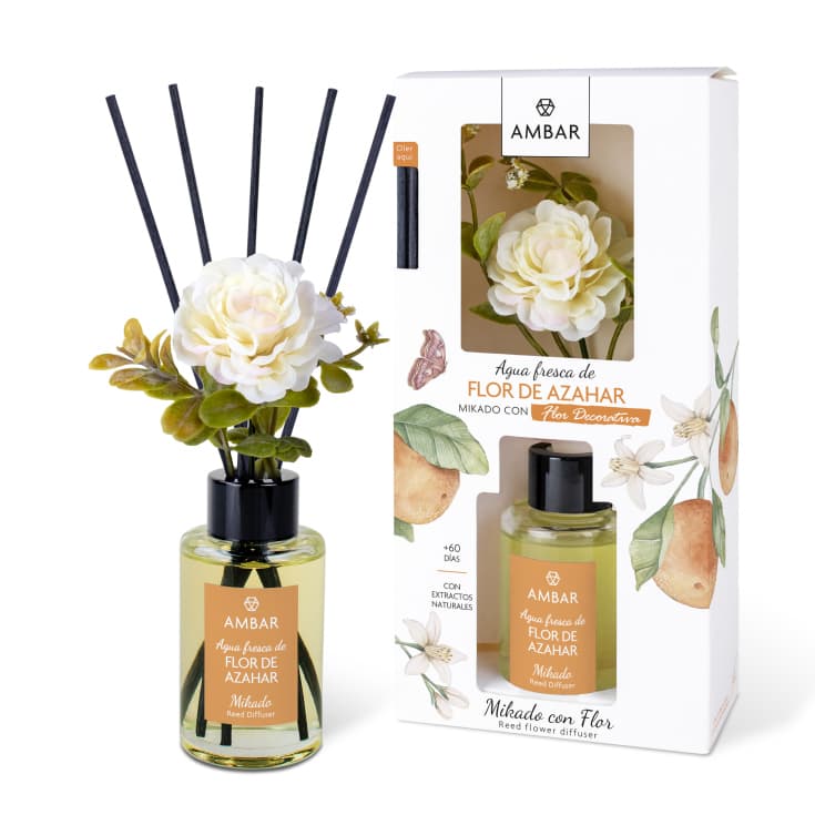 mikado flor perfumada agua fresca flor de azahar 75ml mikado flor perfumada agua fresca flor de azahar 75ml
