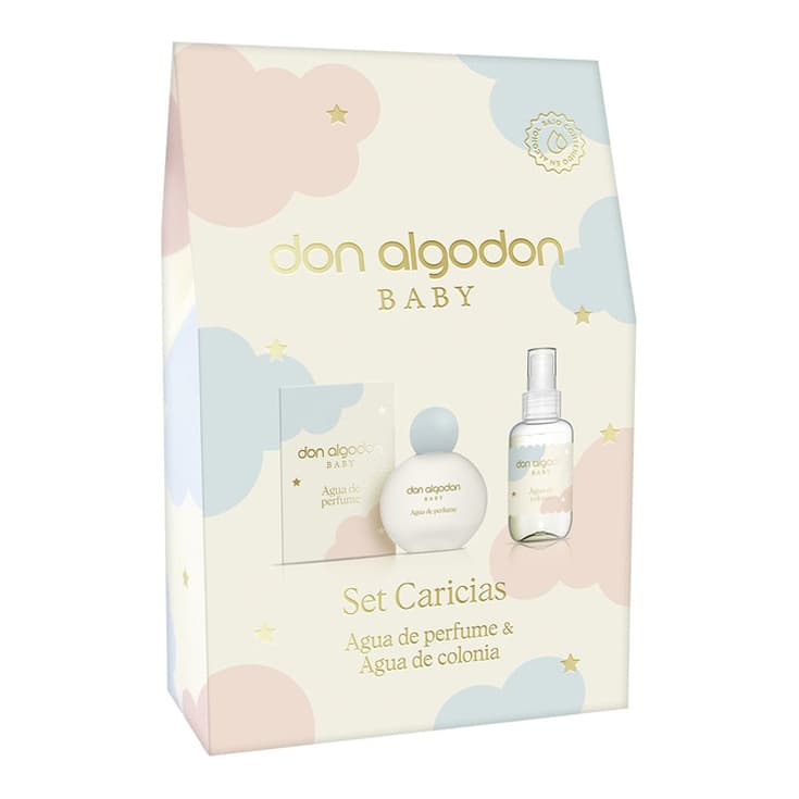 don algodon baby set caricias perfume y colonia 2 piezas don algodon baby set caricias perfume y colonia 2 piezas
