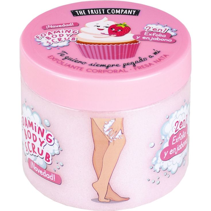 the fruit company exfoliante y gel de baño de fresa y nata 400gr the fruit company exfoliante y gel de baño de fresa y nata 400gr