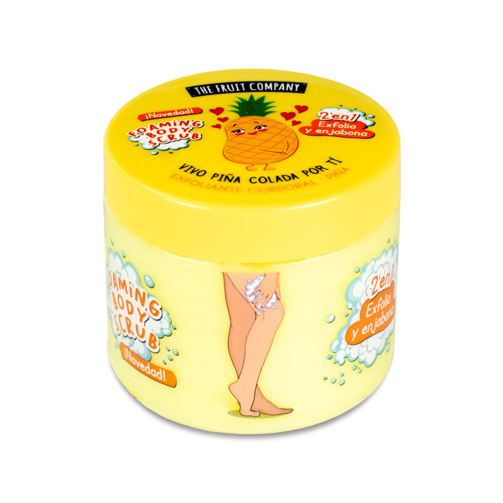 the fruit company exfoliante corporal piña 400g - delaUz