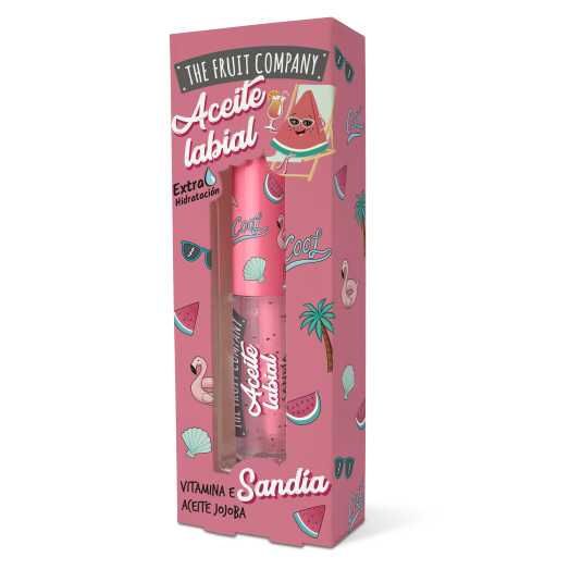 the fruit company aceite labial sandia