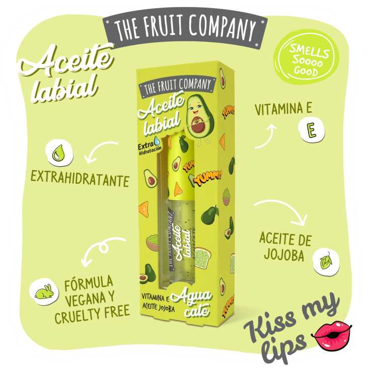 the fruit company aceite labial aguacate