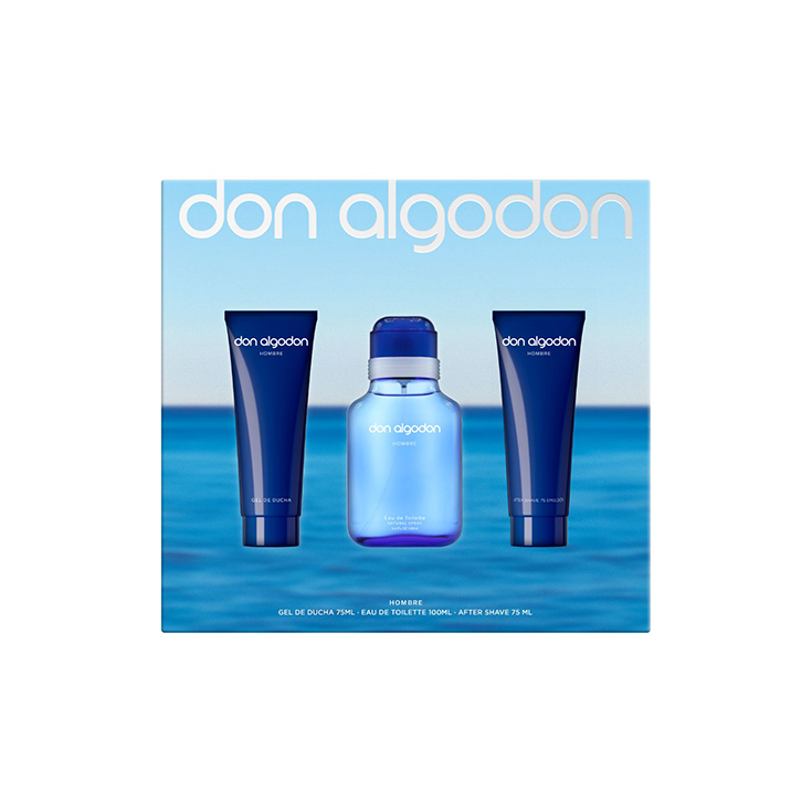 don algodon estuche 100ml+gel+aftershave don algodon estuche 100ml+gel+aftershave