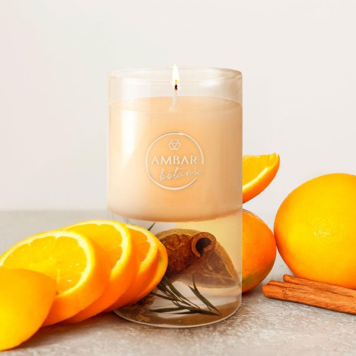 ambar botanic vela naranja/canela 