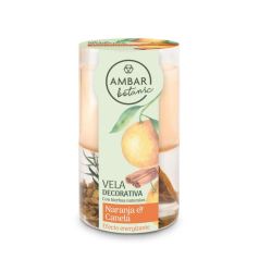 ambar botanic vela naranja/canela 
