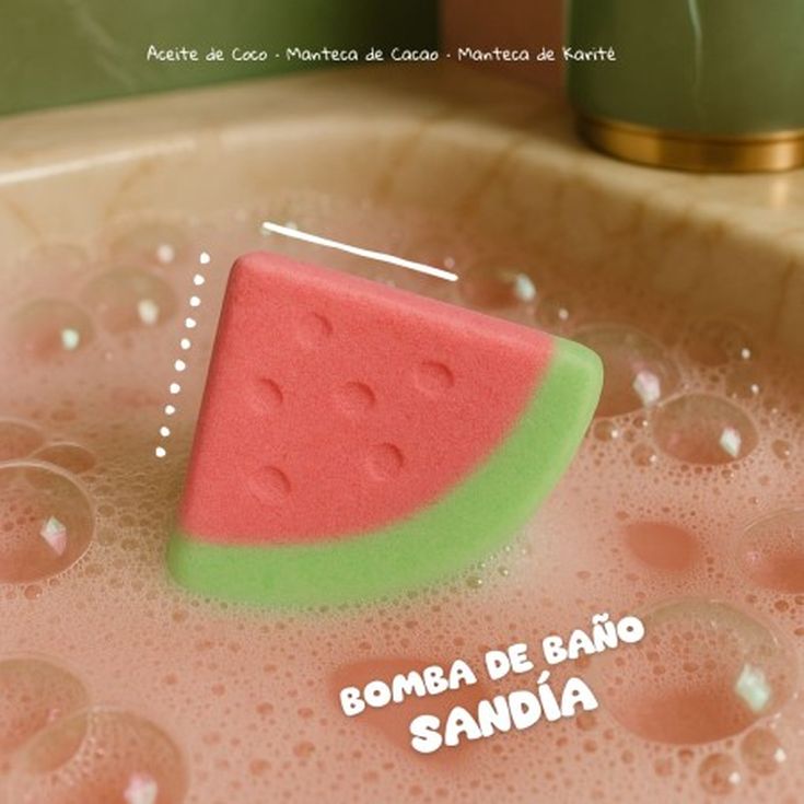 the fruit company bombas de baño 5 unidades