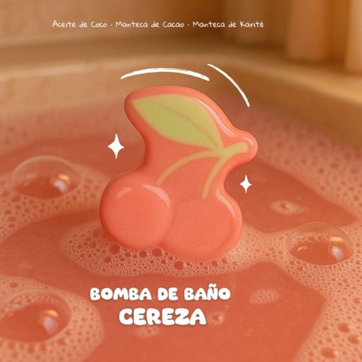 the fruit company bombas de baño 5 unidades