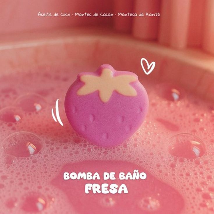the fruit company bombas de baño 5 unidades