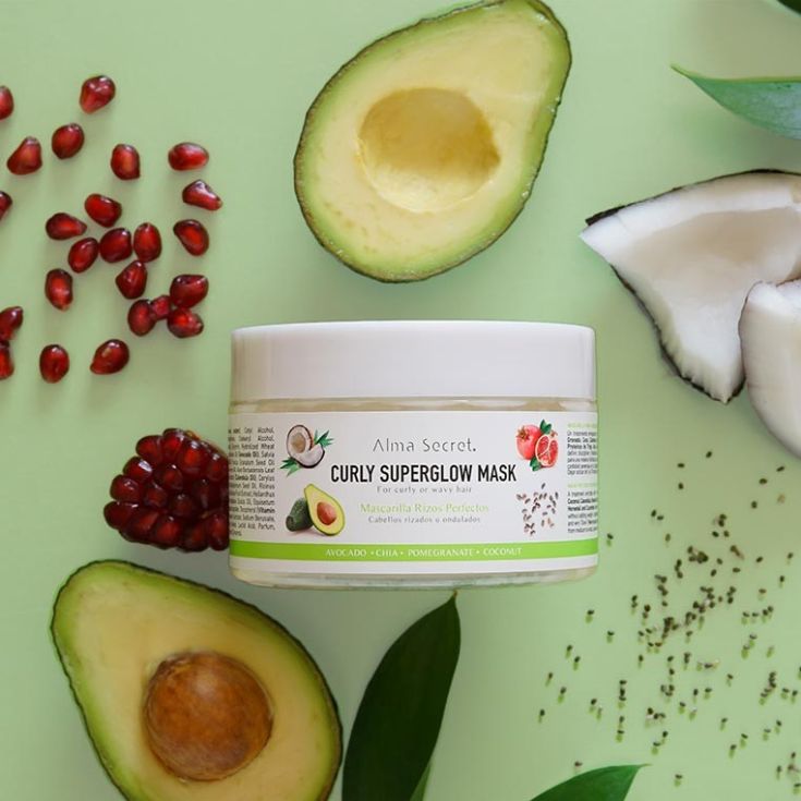 alma secret mascarilla curly superglow 250ml