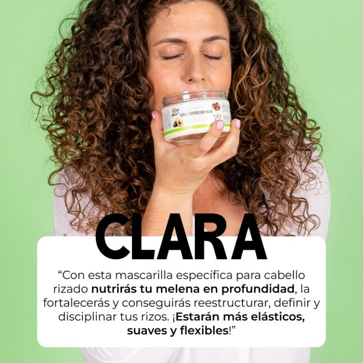alma secret mascarilla curly superglow 250ml