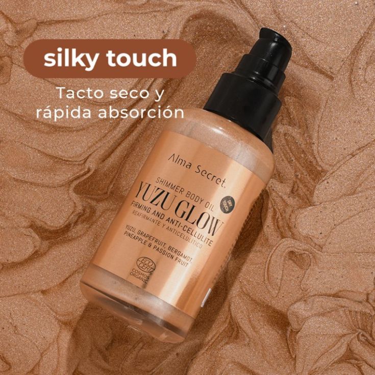 alma secret aceite corporal yuzu glow 100ml