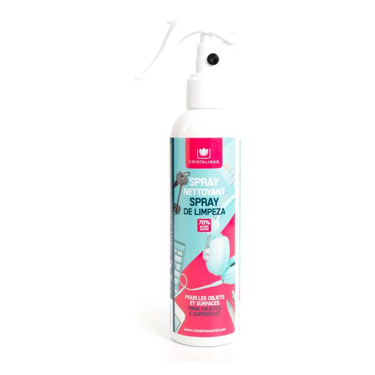 cristalinas limpieza objetos 70% alcohol pistola 250ml cristalinas limpieza objetos 70% alcohol pistola 250ml