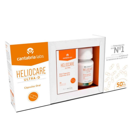 heliocare ultra-d fotoprotector oral duplo 2x30 capsulas