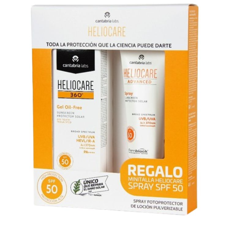 heliocare gel oil free spf50 + regalo heliocare gel oil free spf50 + regalo