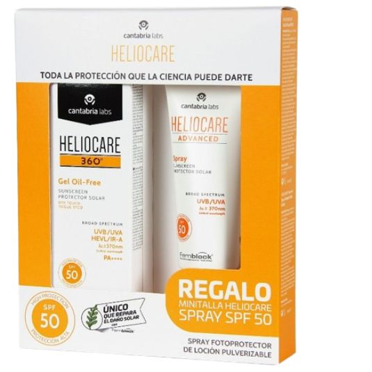 heliocare gel oil free spf50 + regalo 