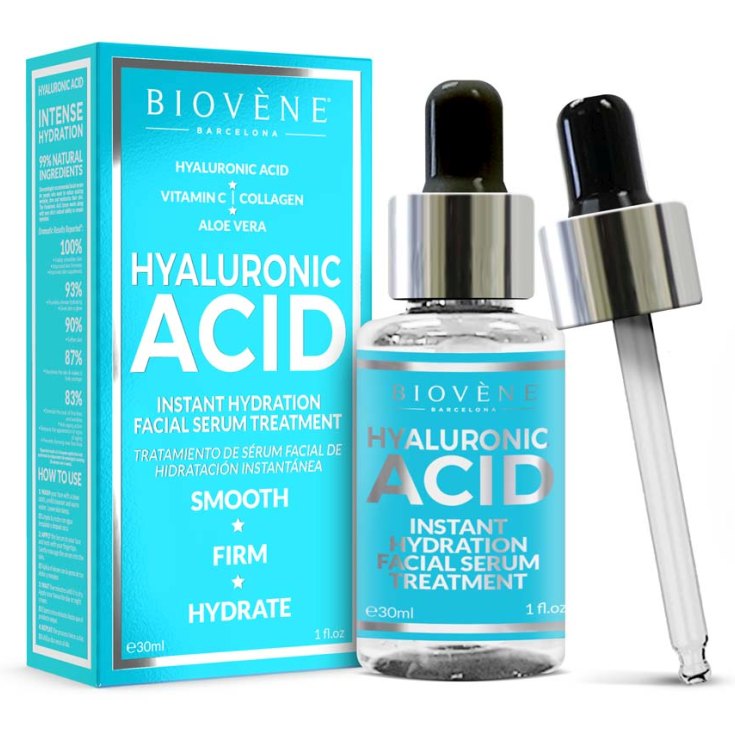 biovene hyaluronic acid instant hydration facial serum 30ml