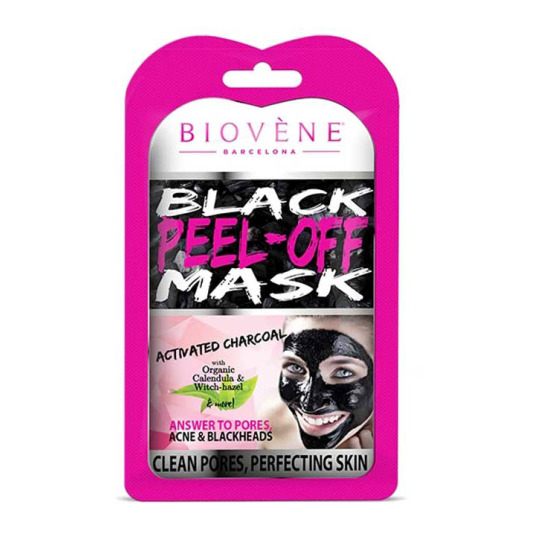 biovene black peel off mascarilla facial 1 unidad