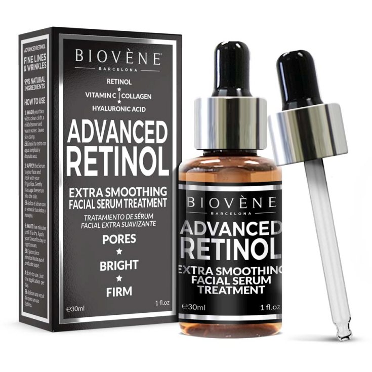 biovene advanced retinol extra smoothing facial serum 30ml