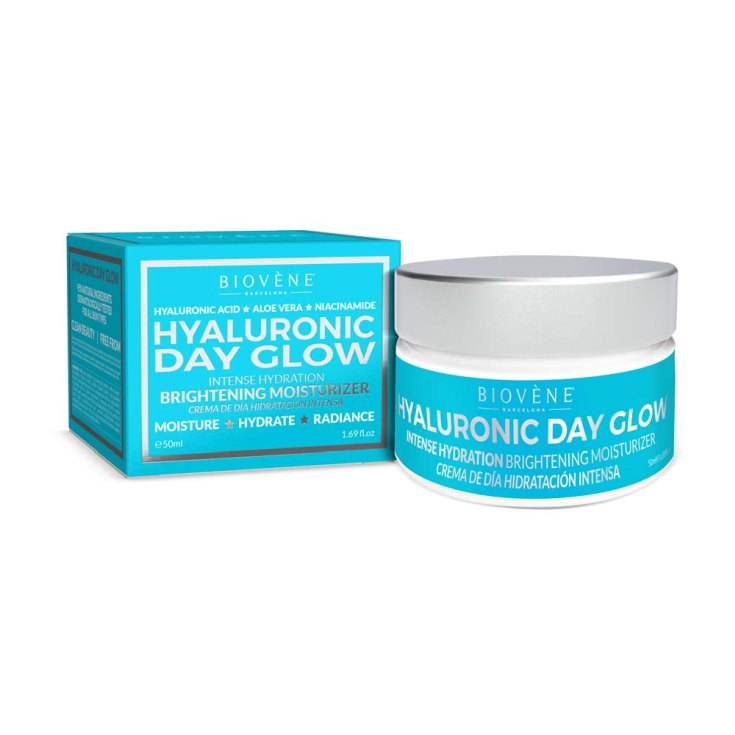 biovene hyaluronic day glow hydration brightening moisturizer 50ml