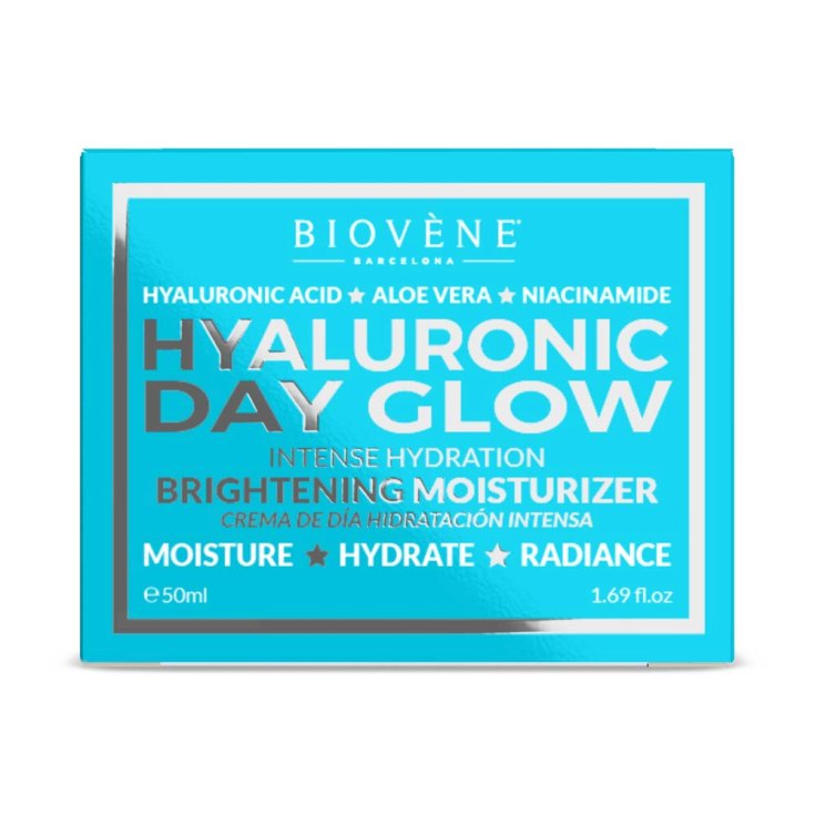biovene hyaluronic day glow hydration brightening moisturizer 50ml