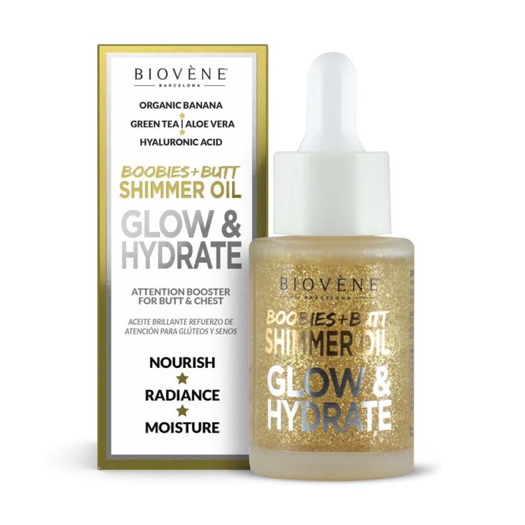 biovene glow & hydrate aceite brillo nutritivo corporal 30ml