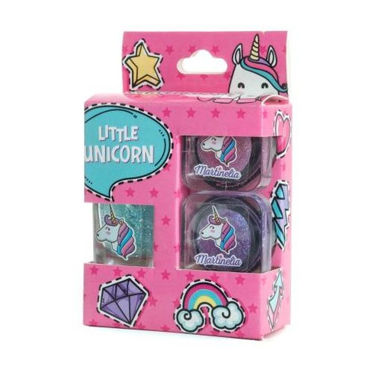 martinelia little unicorn set de maquillaje infantil 3 piezas martinelia little unicorn set de maquillaje infantil 3 piezas
