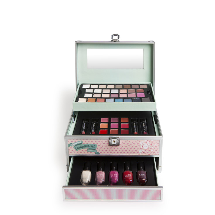 idc magic studio pin up maletin de maquillaje compartimentos idc magic studio pin up maletin de maquillaje compartimentos