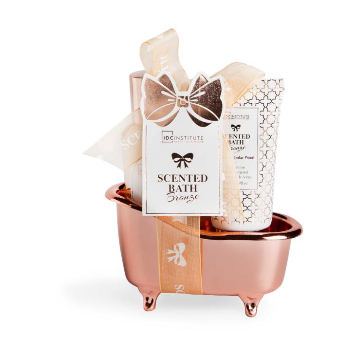 idc institute mini cesta de baño scented bath bronze 2 piezas idc institute mini cesta de baño scented bath bronze 2 piezas