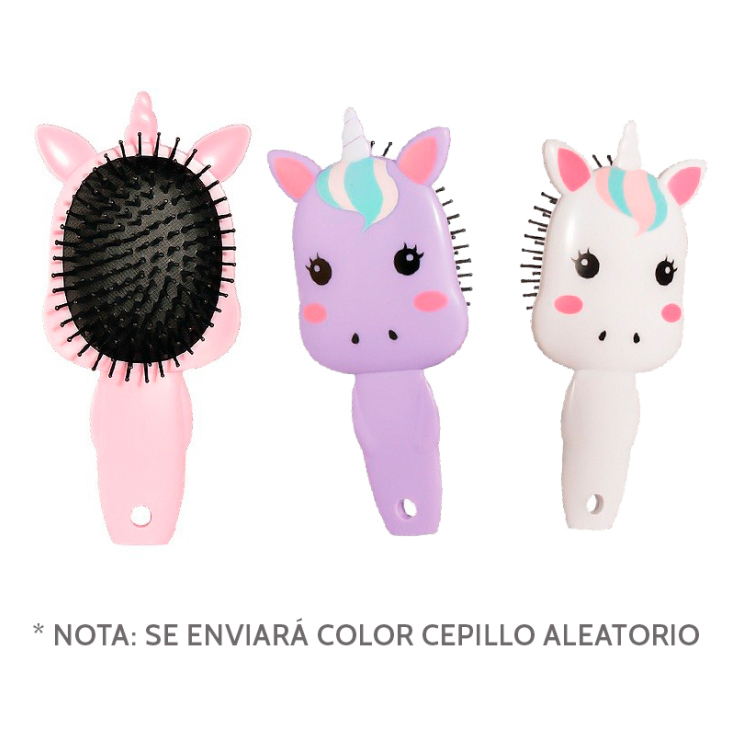 martinelia cepillo unicorn con mango