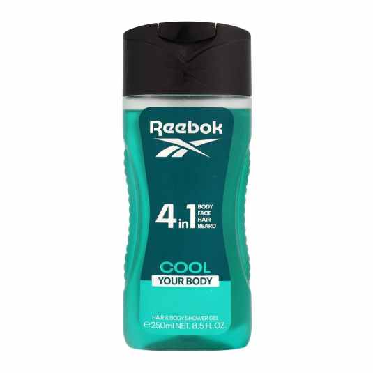 reebok cool your body gel 4 en 1 250ml 