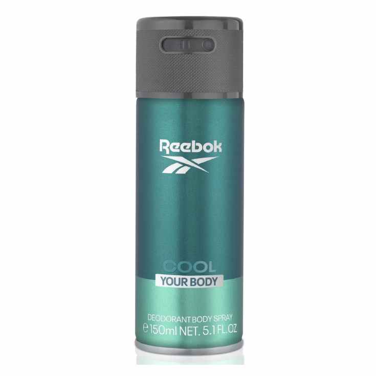 reebook men cool desodorante spray 150ml reebook men cool desodorante spray 150ml