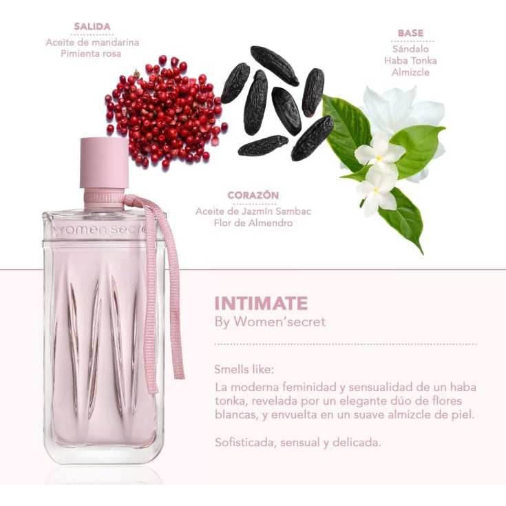 women'secret intimate eau de parfum 200ml