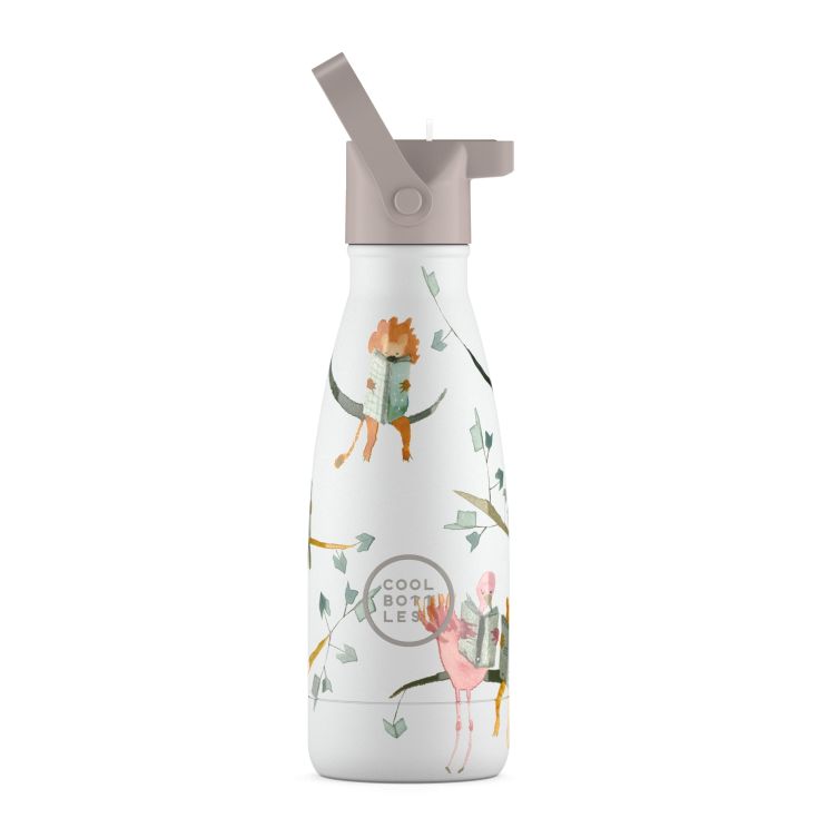 cool bottles reading buddies 260ml + tapon con pajita cool bottles reading buddies 260ml + tapon con pajita