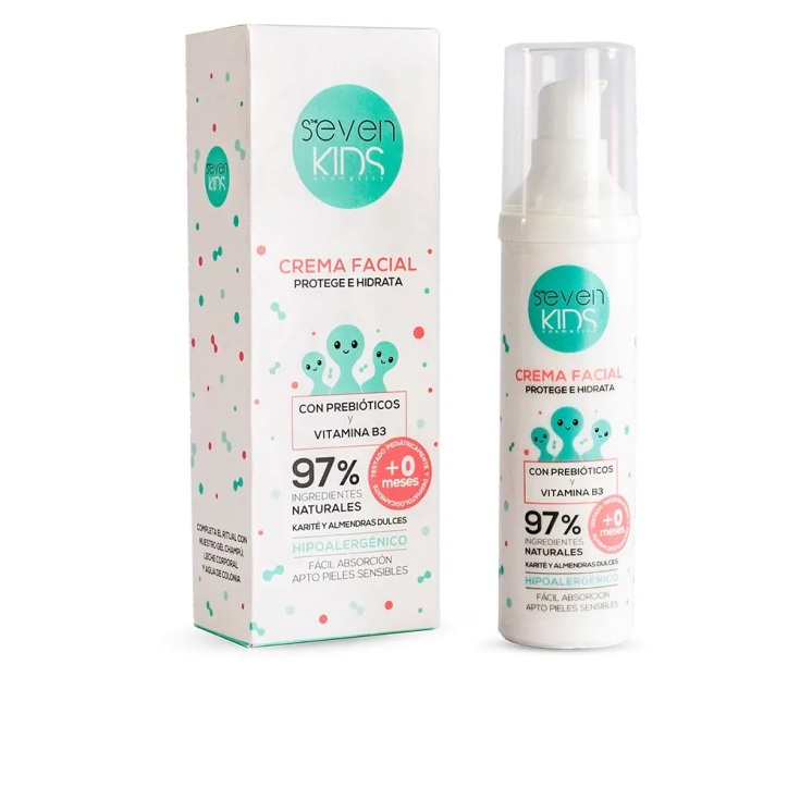 seven kids crema facial con prebioticos y vitamina b3 50ml