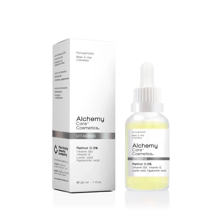 alchemy serum vitamins retinol 0.3% 30ml