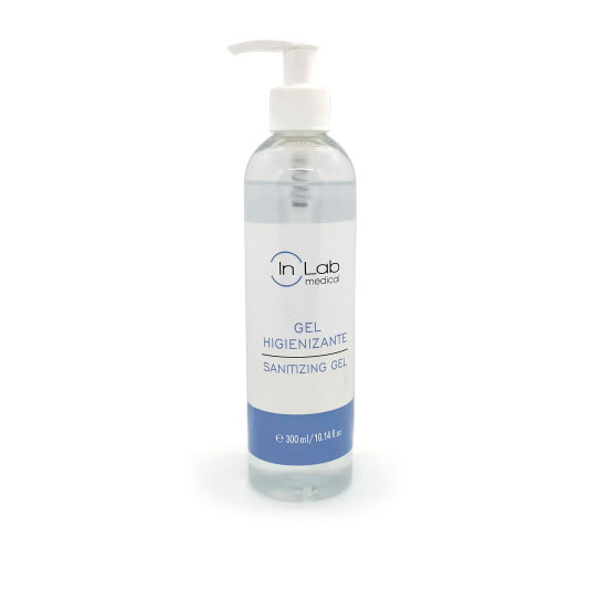 inlab hydrogel gel higienizante dosificador 300ml
