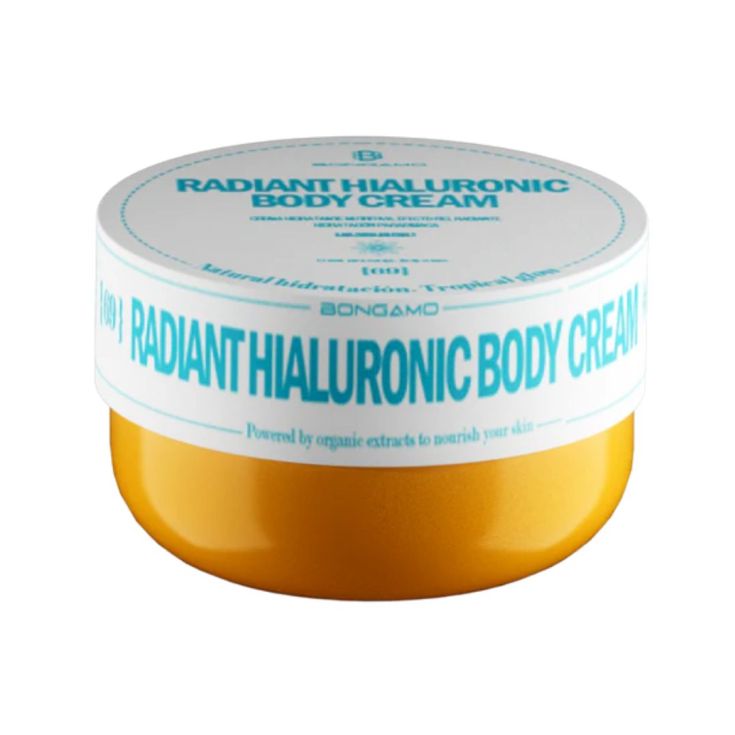 bongamo body cream radiant hialuronic 200ml