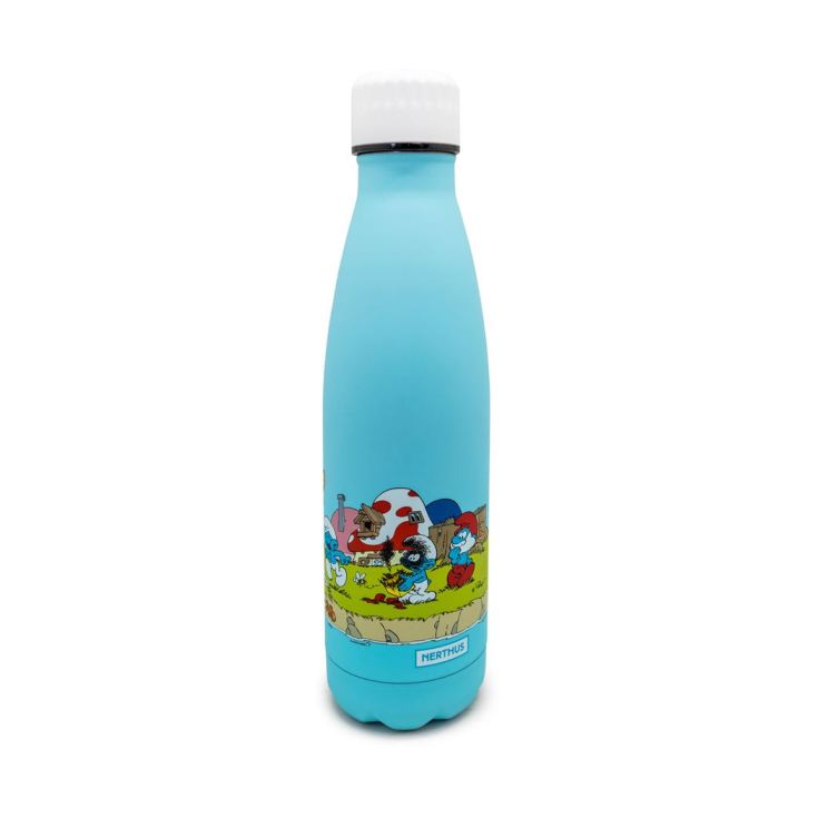 nerthus botella termo pitufos azul 500ml
