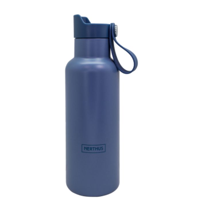 nerthus termo click& drink azul navy 500ml nerthus termo click& drink azul navy 500ml