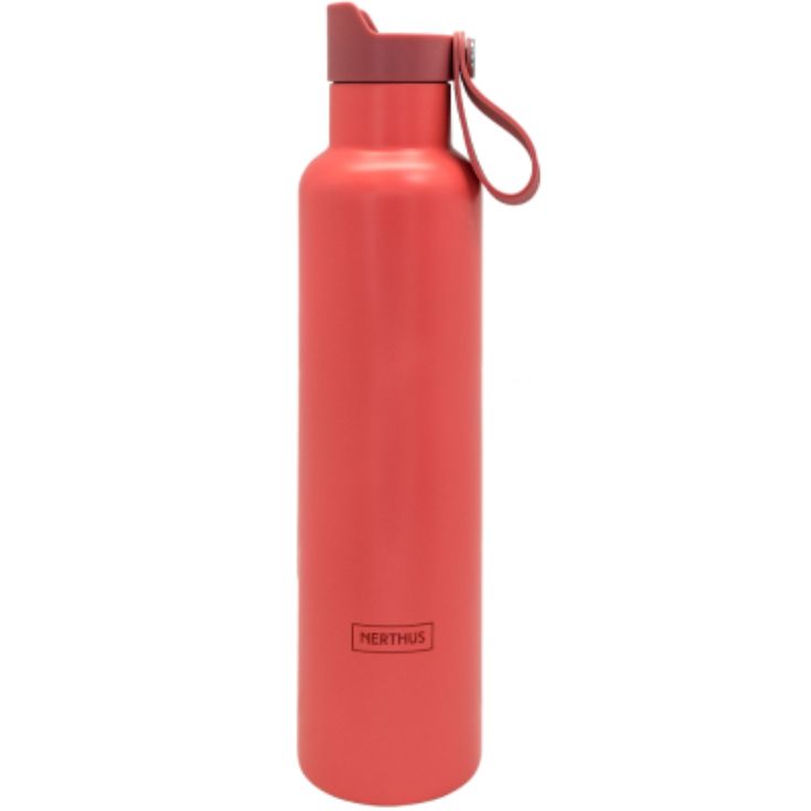 nerthus termo click& drink coral 750ml nerthus termo click& drink coral 750ml