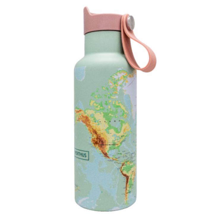 nerthus termo click& drink mapa 500ml nerthus termo click& drink mapa 500ml
