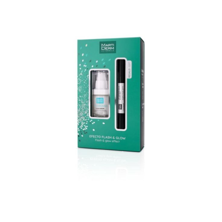 martiderm flash serum 15ml+ balsamo de labios martiderm flash serum 15ml+ balsamo de labios